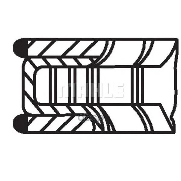 Кольца Поршневые Ford 1.4 D76 1.2-1.5-2.5 Mahle/Knecht 01503n0 Mahle/Knecht арт. 01503N0