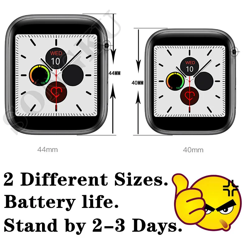SONGKU IWO 12 Pro Watch Series 5 Смарт часы 40 м для IOS Android Phone Беспроводная зарядка PK MAX