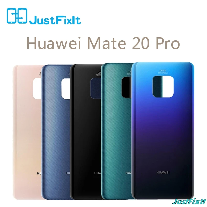 Чехол для задней двери huawei mate 20 pro, Сменный Чехол для huawei mate 20 Pro, чехол для батареи mate 20 Pro, Задняя стеклянная панель