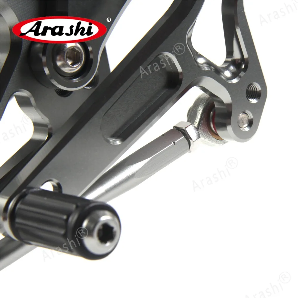Араши для YAMAHA YZF R1 2007 2008 07-08 ЧПУ Регулируемая подножка подножки Rider Сзади наборы для ухода за кожей Rearset подставка для ног для Алюминий