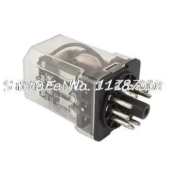 

11 Pins Electromagnetic Power Relay JTX-3C 3PDT AC 220V Coil 7.5A 250V AC 10A 30V DC