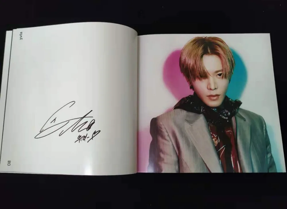 Подписанный NCT 127 NCT127 autographed1st следующий альбом регулирует CD+ фото Обложка выбрана