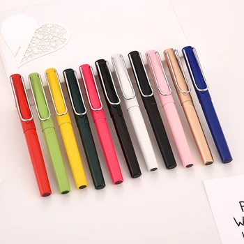 

Metal Ballpoint Pen Copper Rod Luxury 0.5mm Paint Ballpoint Pen Executive Spherical Gel Pen Men and Women Office Supplie Gift
