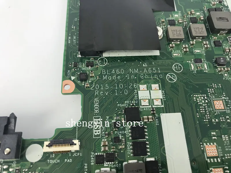 Promo  For Lenovo ThinkPad L460 Laptop Motherboard FRU:01AW259 BL460 NM-A651 With i5-6200U MB 100%