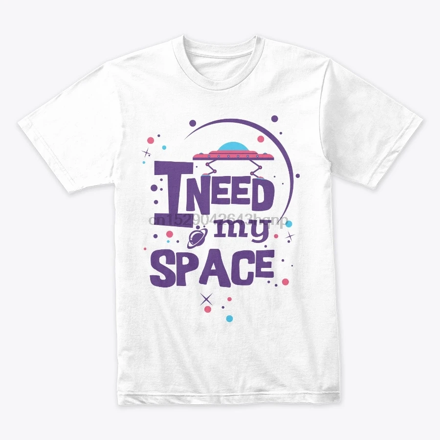 Мужская футболка-I Need My Space футболки женская футболка |