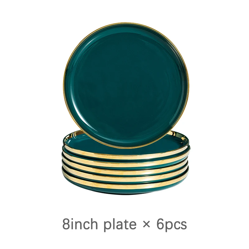 8inch plate 6pcs