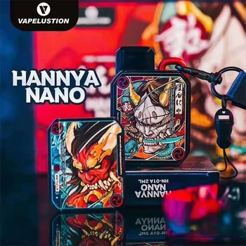 

G-taste Vapelustion Hannya Nano Starter Kit with 2ml Capacity Atomizer 1.2ohm Coil Vape Vaporizer Cartridge Electronic Cigarette