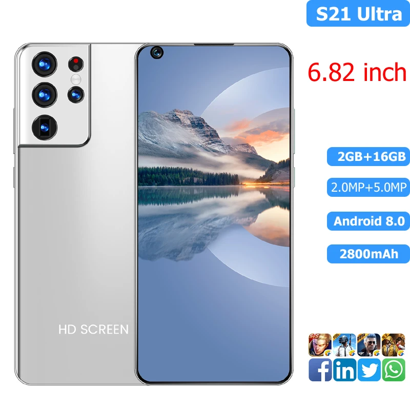 6 82インチhdフル画面スマートフォン2ギガバイト16ギガバイトjalicy S21超アンドロイド8 0の携帯電話デュアルsimカード3グラム携帯電話 Cellphones Aliexpress