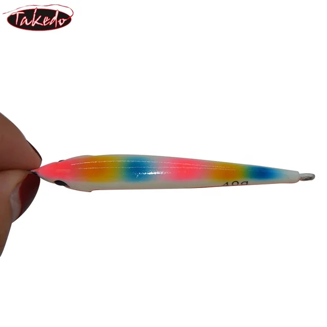 TAKEDO 40G 7.5CM Luminous Belly Metal Jigging Lure: A versatile and durable artificial bait for all your fishing adventures