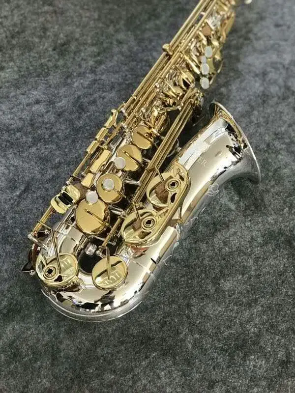 Саксофон Jupiter JAS 1100SG Alto Eb Tune латунный никелевый посеребренный корпус золотой лак
