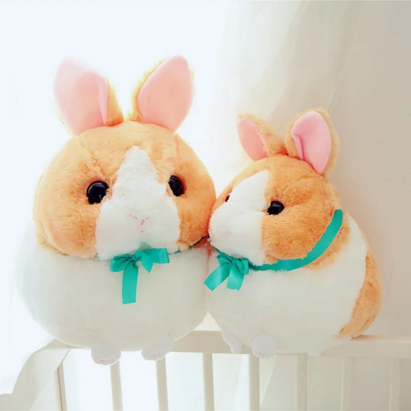 Продажа детских игрушек круглый кролик плюшевый Игрушечный Кролик пухленькая кукла игрушка, имеющая два цвета подходит для детей, чтобы