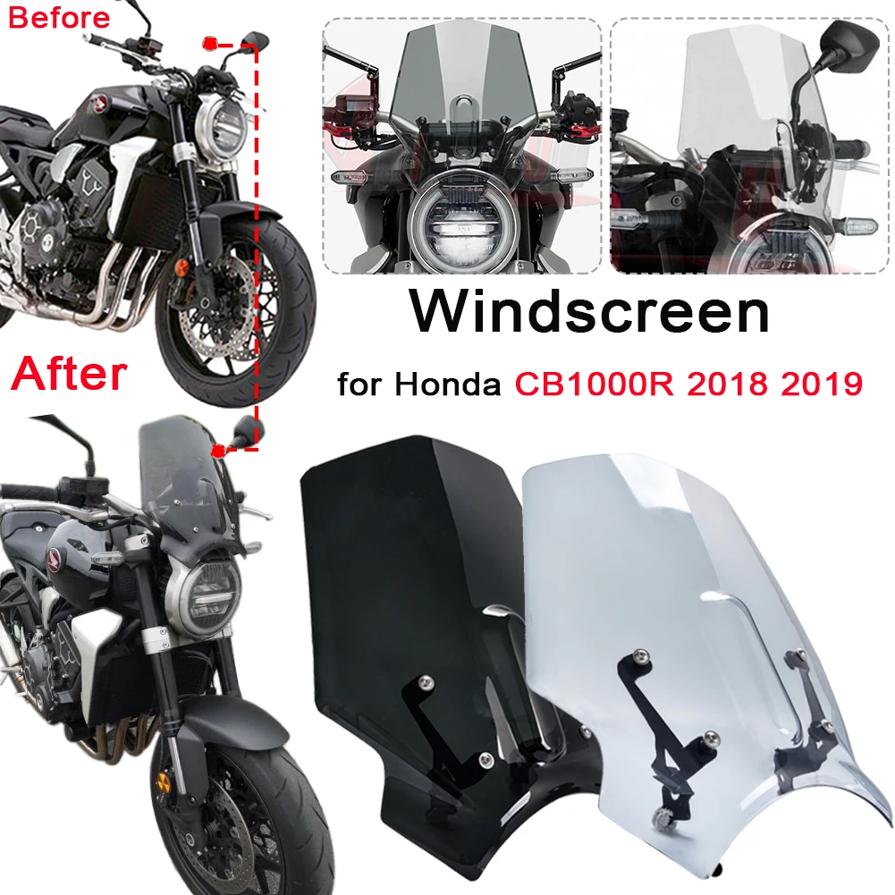 Для Honda CB1000R 2018 2019 2020 мотоцикл ветер Экран дефлектор ветрового стекла CB 1000 R