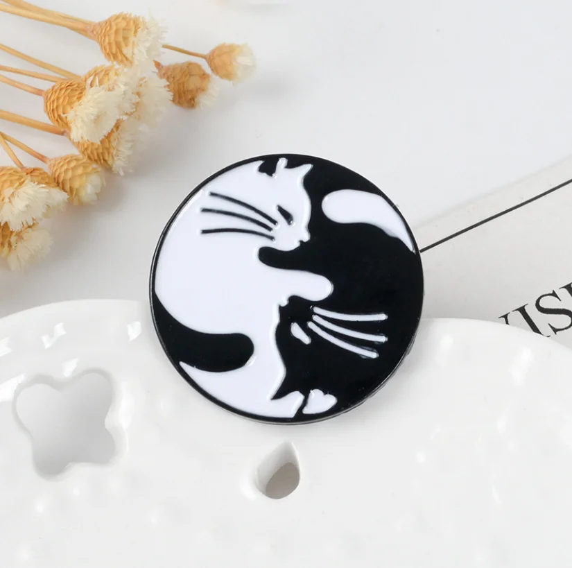 Factory Custom Cat Animal Enamel Brooch Badge Lapel pin Jewellry Personalized Logo Promotional Giveaway Gift Can Be Customized | Дом и сад