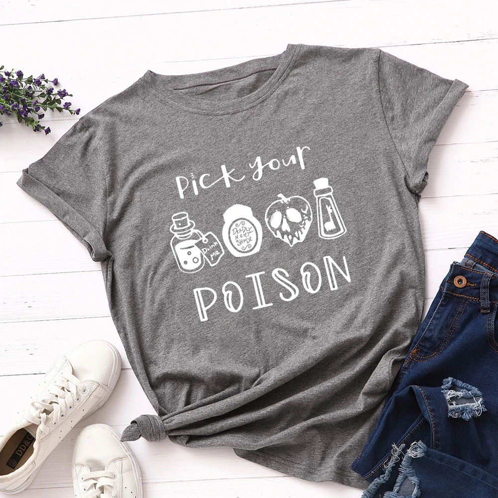 JFUNCY Plus Size Halloween Clothes Women T-shirts Female Short Sleeve Tee Tops Woman Casual Tshirt 2020 Summer Cotton T Shirt