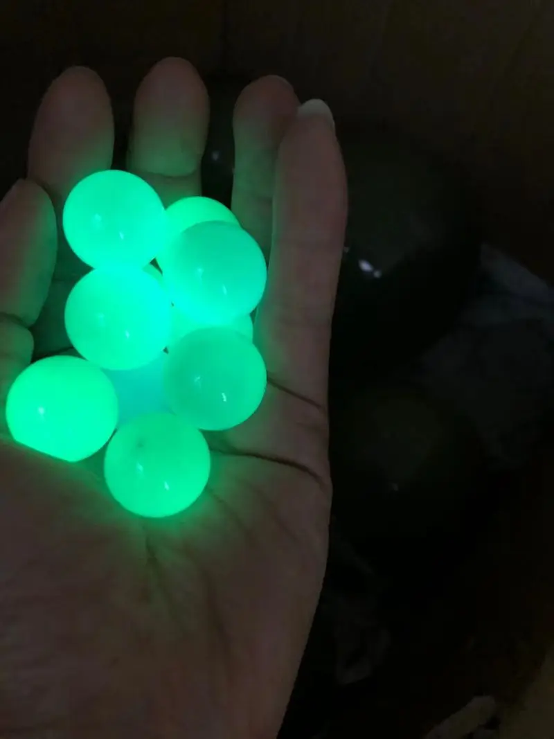 20Mm Diametro Tallone Eccellente Lustro Palestra Mala Natura Minerale Pietra Preziosa Bagliore Notturno Fluorite Globo Senza Foro