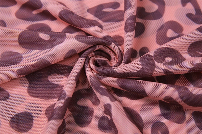 Осенние сексуальные леопардовые сетчатые боди для женщин с модным принтом с длинным рукавом обтягивающие женские Комбинезоны для ночного клуба женские комбинезоны