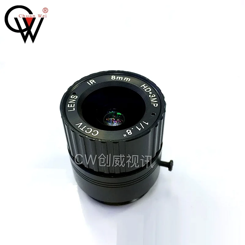 1/1. 8 Chase Light Hole F1.2 звезда День и ночь полноцветный Объектив CS фокусное расстояние 4-6-8 оборудование для мониторинга Аксессуары объектив