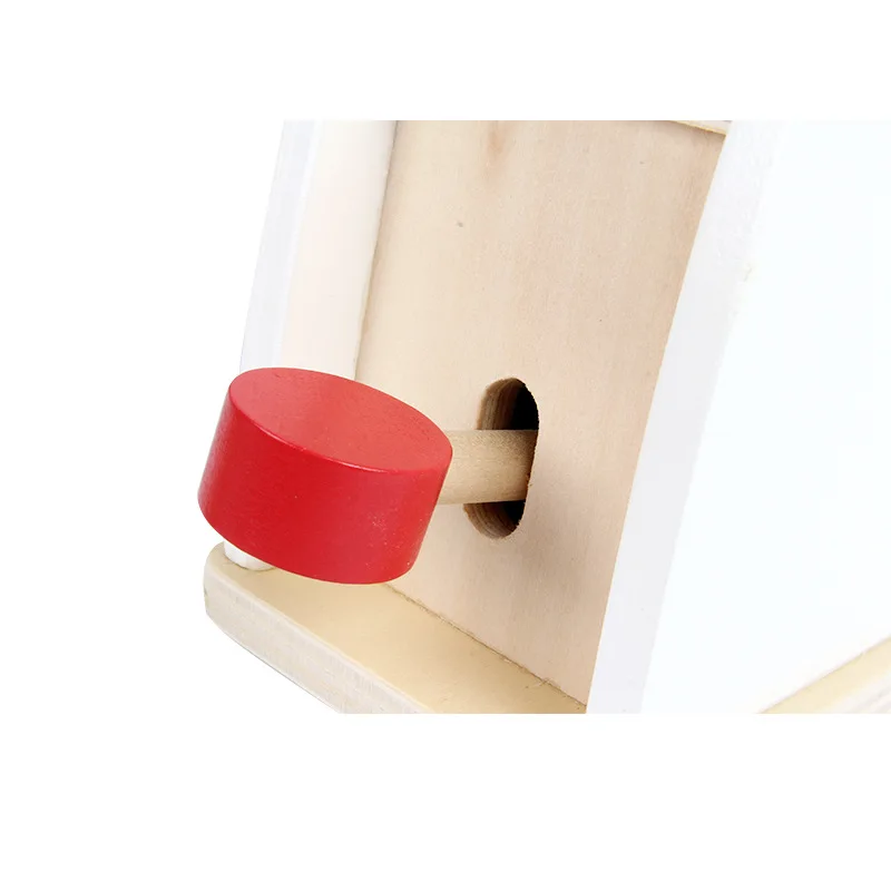 

Wooden Mini Bread Machine Children Boys And Girls Play House Kitchen Class Game