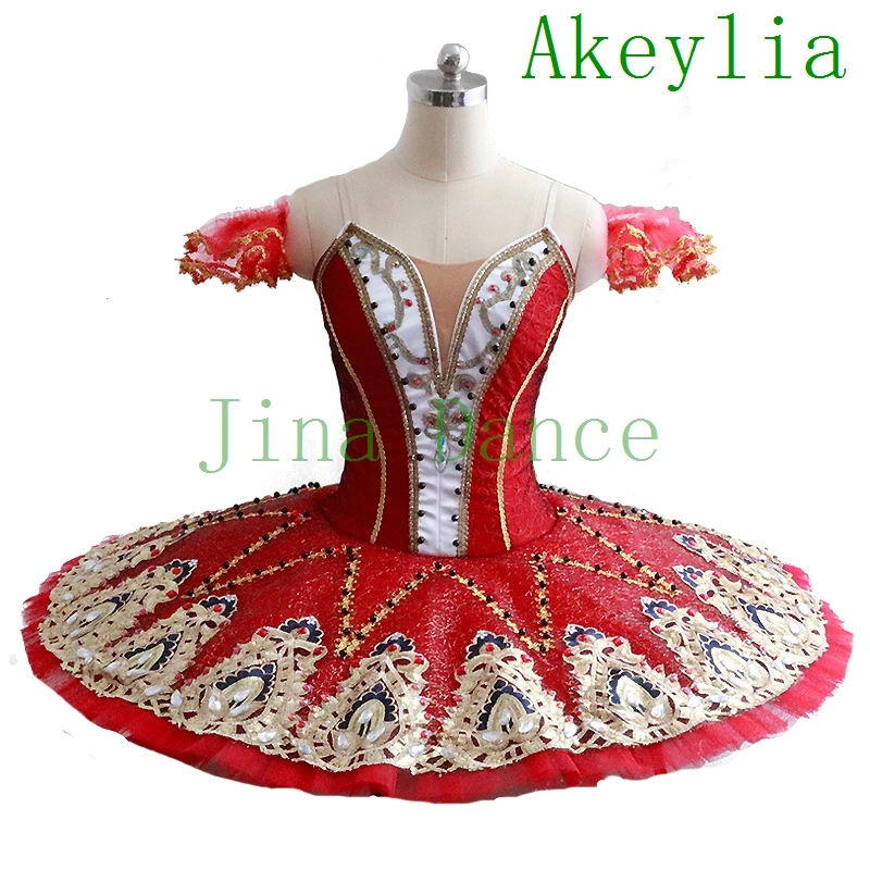 Professional Burgundy Platter Ballet Tutus for Girls Competition YAGP Classical Tutus red Adult Tutu Ballet Costume black green