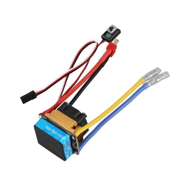 

480A Brushed ESC Single Motor with Cooling Fan Waterproof 2-4S 3 Modes 5V/3A BEC for RC Cars