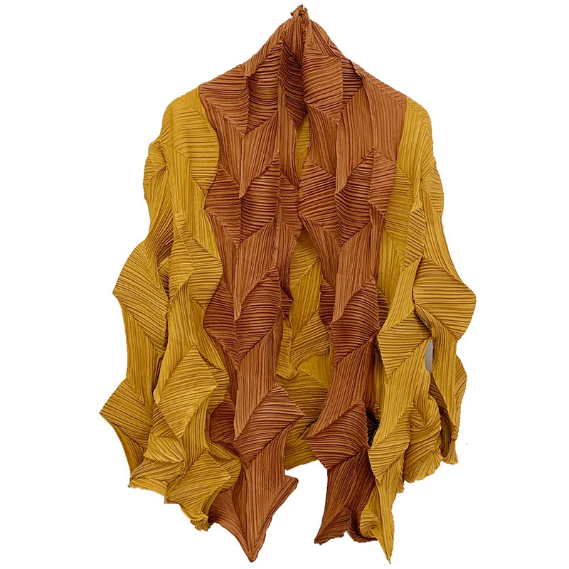 Женская ветровка LANMREM цветная плиссированная большого размера PC238|Плащи и тренчи|