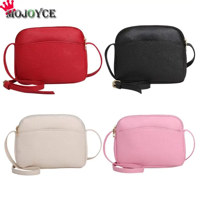 Women PU Leather Messenger Handbags Shell Shoulder Crossbody Bag Solid Small Bags for Women 2019 Sac a Main Ladies Hand Bag