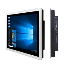 15 inch embedded industrial all-in-one PC capacitive touch tablet computer intelligent computing automation equipment 1024*768