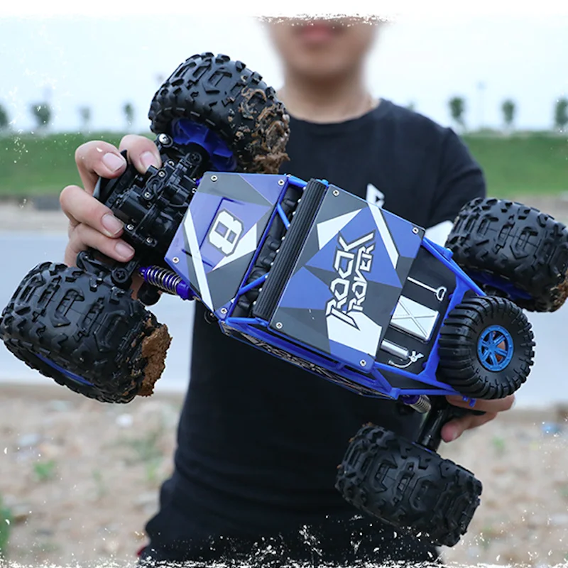 Дистанционное управление внедорожный автомобиль сплав негабаритных rc четыре колеса высокая скорость скалолазание гоночный мальчик зарядка детская игрушка
