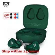 KZ Z1 /KZ Z1 Pro Bluetooth 5,0/Bluetooth 5,2 estéreo TWS auriculares AAC Control táctil auriculares dinámico auriculares deporte juego de auriculares