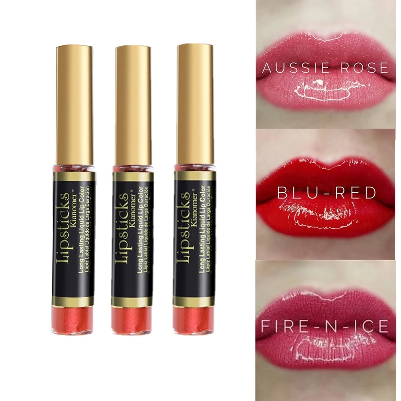

Sexy Shimmer Lip Gloss Moisturizing Non-stick Cup Easy Waterproof Long-lasting Colorfast Lip Gloss