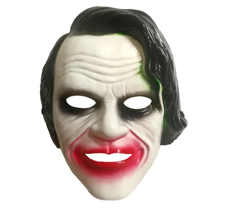 DC Joker Arthur Fleck Joaquin Феникс Хэллоуин маски Бэтмена и Джокера Косплей пары костюм нарядное платье - Цвет: E