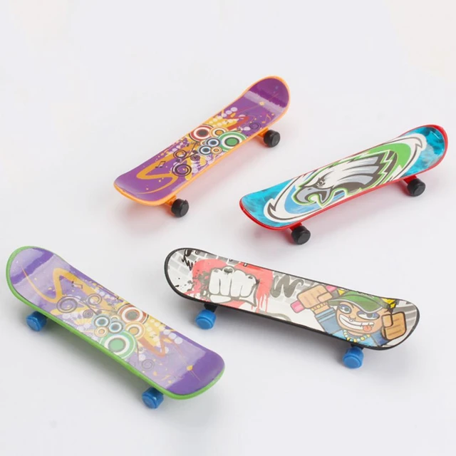 9.5cm Printing Professional Alloy Stand Fingerboard Skateboard