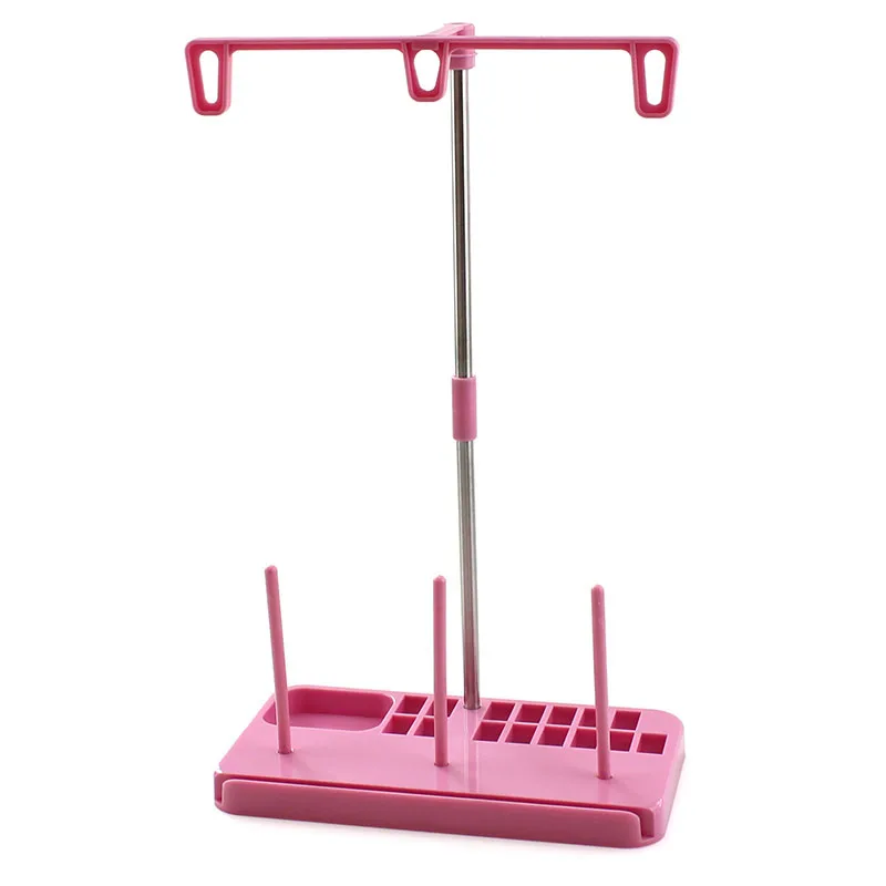 

3 Spool Stand Holder Removable Multifunction Embroidery Thread Rack Home Machine Sewing Wire Frame Product Organize A042