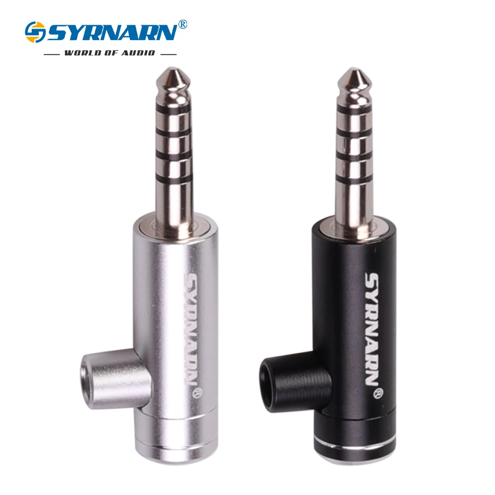1PCS 4 4mm 5 Poles Audio Jack Earphone Male Plug Pin Adapter For NW WM1Z A Player HiFi Headphone Solder Wire Connector i D 4 5mm