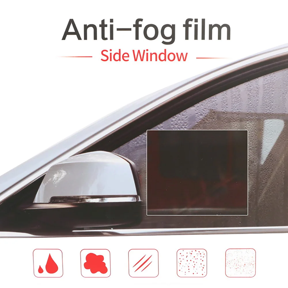 4 Pcs/lot Car Front Side Window Mirror Anti-fog Anti-fog Anti-fog Anti-fog  Anti-fog Film - AliExpress