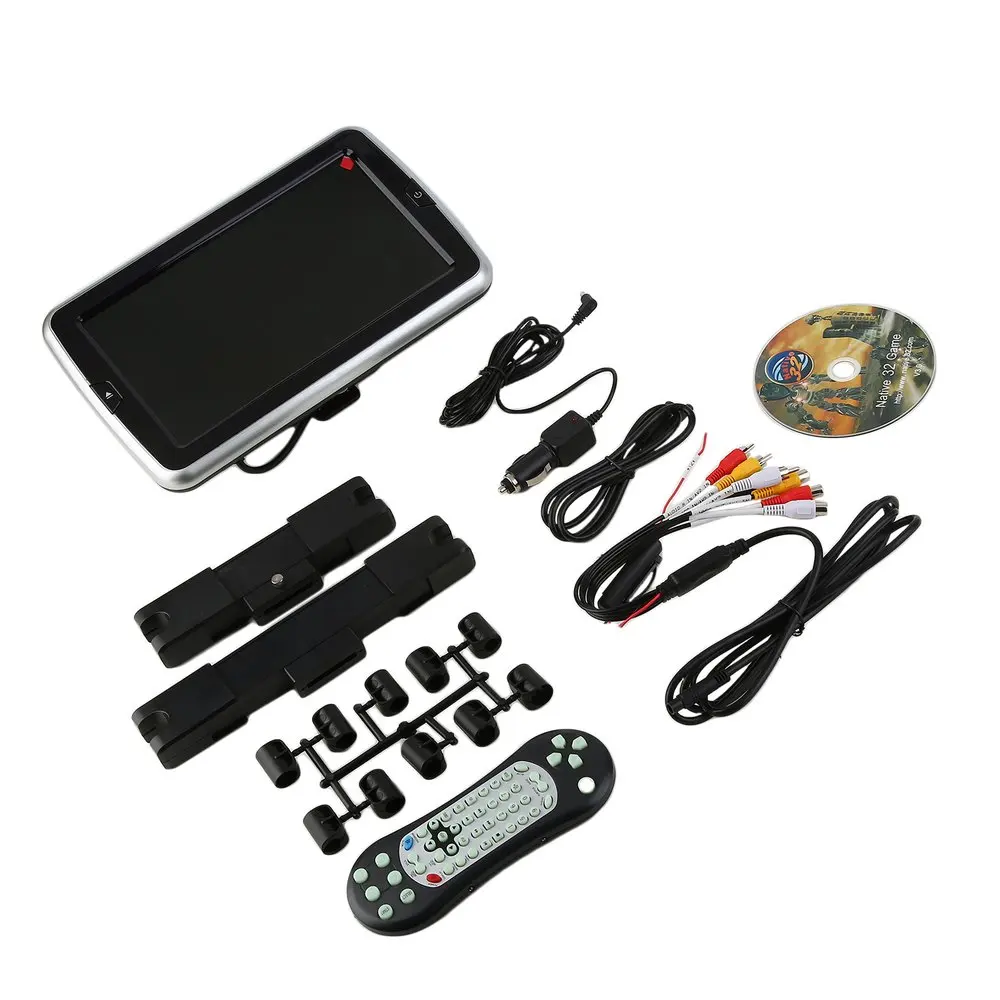 10,1 дюймовый ультратонкий HD 720P цифровой TFT экран ультратонкий дизайн подголовник автомобиля dvd-плеер X10D 806D 606D мультимедийный плеер