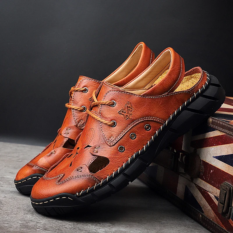 Zapatillas hombre хит продаж мужская обувь новые сандалии большие размеры 6-13