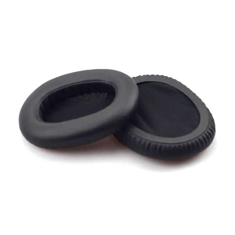 1Pair Black Ear Pads Earpad Cushion Soft Foam Cover for Denon AH MM400 Headphone