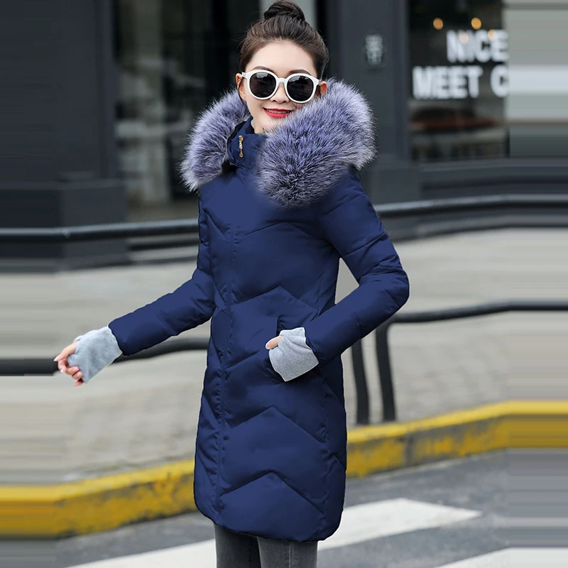 Женская зимняя куртка зимнее пальто модель 2020 года плотная теплая с капюшоном
