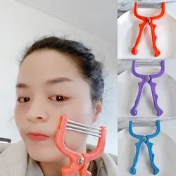 Safe Handheld Spring Roller Women Face Facial Hair Removal Epilator Beauty Epilator Epi Roller Face Care Massager Makeup Tool