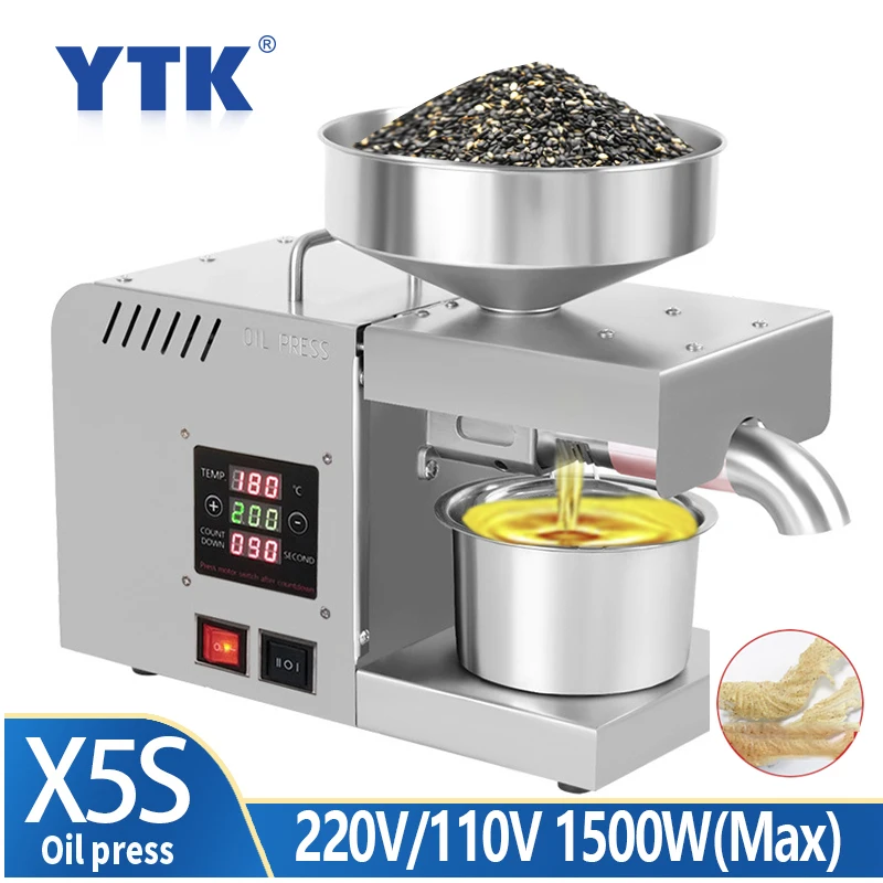 PROD 4000812855725 1500W(MAX) Household Low Temperature Oil Press
Peanut Oil Press Hydraulic Press Hydraulic Tools