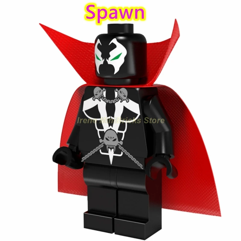 Power Rangers Red Dead Redemption Rocky Spawn Терминатор AI Pacino детективный констебль строительные блоки модель игрушки подарок на день рождения - Цвет: Многоцветный