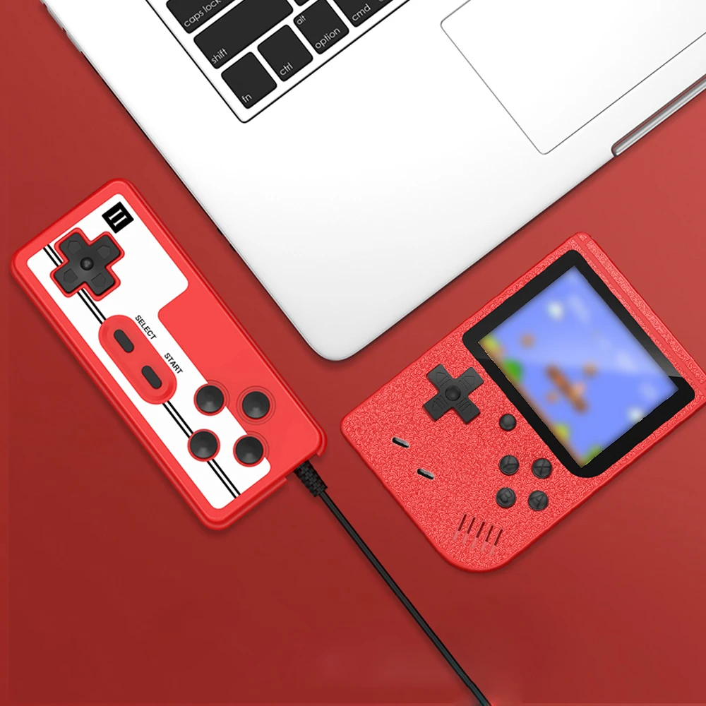 400 IN 1 Portable Game Console Handheld Game Advance Players Boy 8 Bit Gameboy LCD Sreen Support TV Gift for Kids