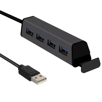 

Usb3.0 hub aluminum multi-in-one card reader hub with mobile phone stand