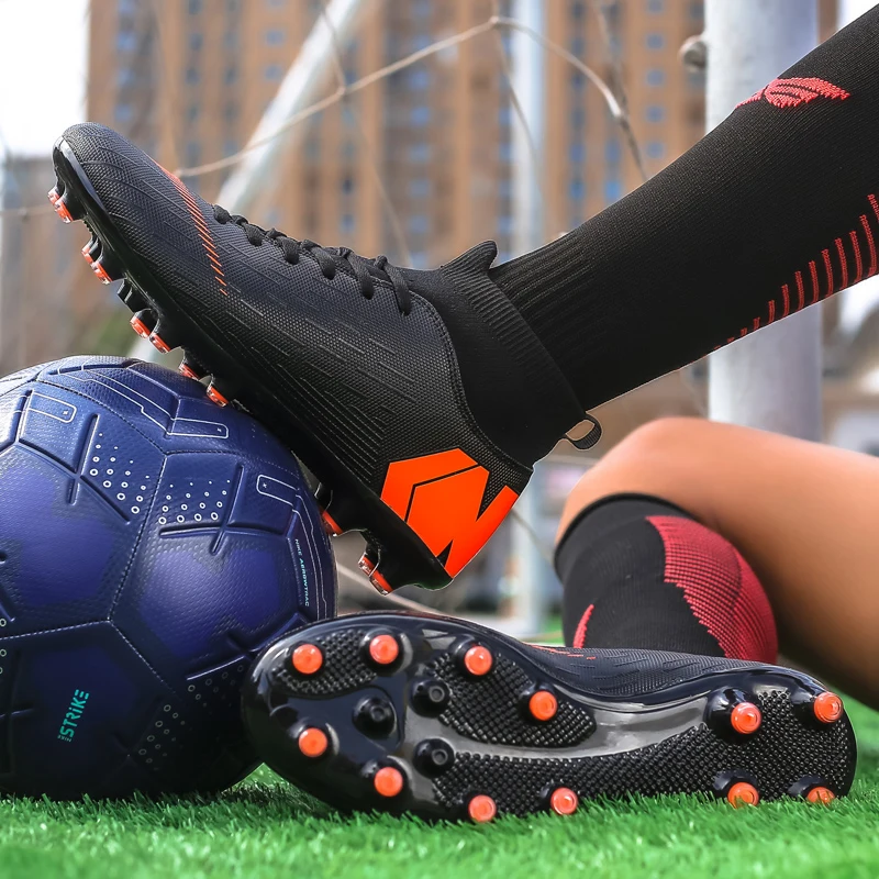 Мужские футбольные ботинки спортивная обувь для футбола на открытом воздухе