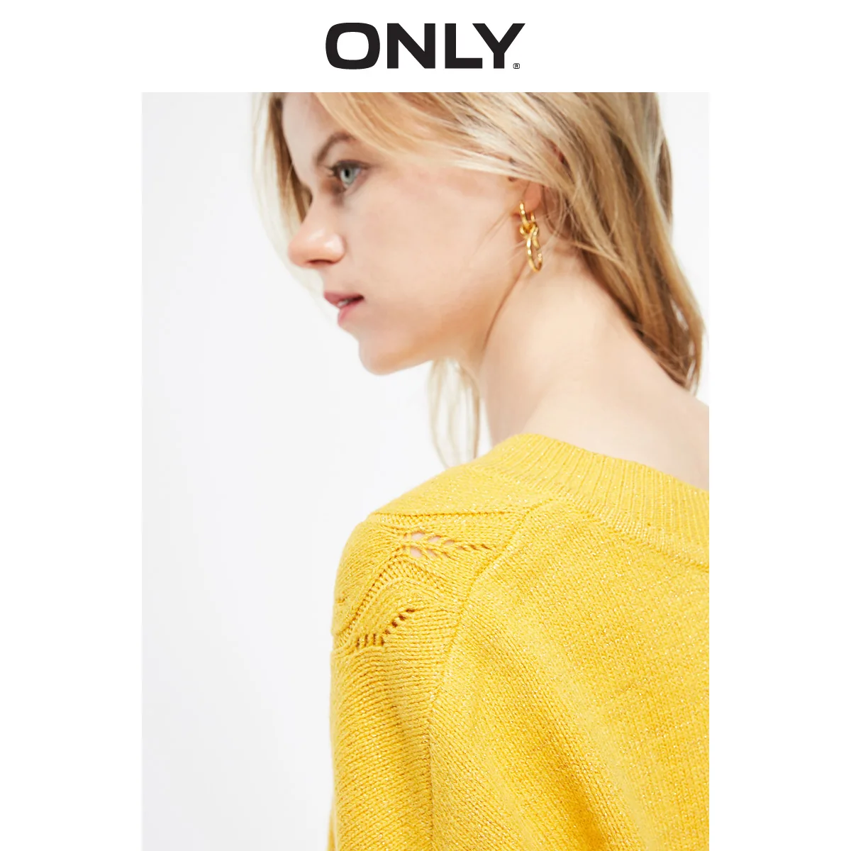 Только женский свободный пуловер с v-образным вырезом и длинными рукавами | 119113530