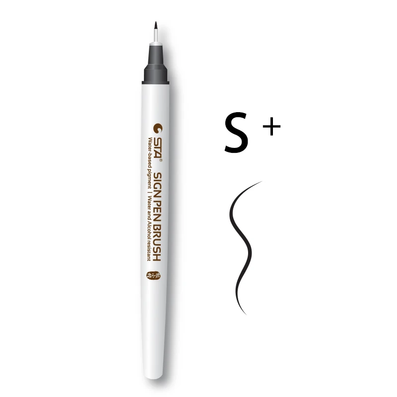 Stylo Gel blanc 0.8mm, 3/13 pièces, pointe Fine, recharge pour artistes,  dessin artistique, croquis, écriture, marqueur Fineliner