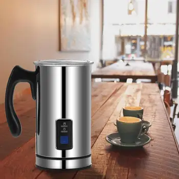 

Professional Coffee Electric Milk Frother Household Cold Intelligent Hot Coffe Milks Automatic Heating Machine Foaming EU A S8A9