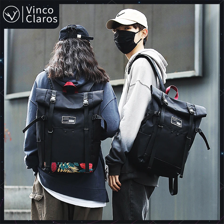 

Fashionable Trend Unisex Backpacks Large Capacity Oxford Cloth Men's Backpack Printing School Backpacks for Teenagers Big Bag