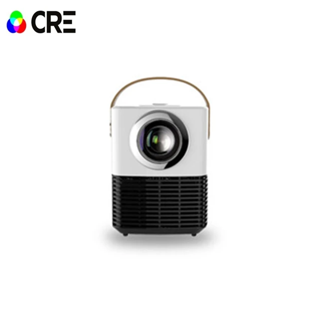 Портативный мини проектор CRE C2 800*480 поддержка 1080P| |